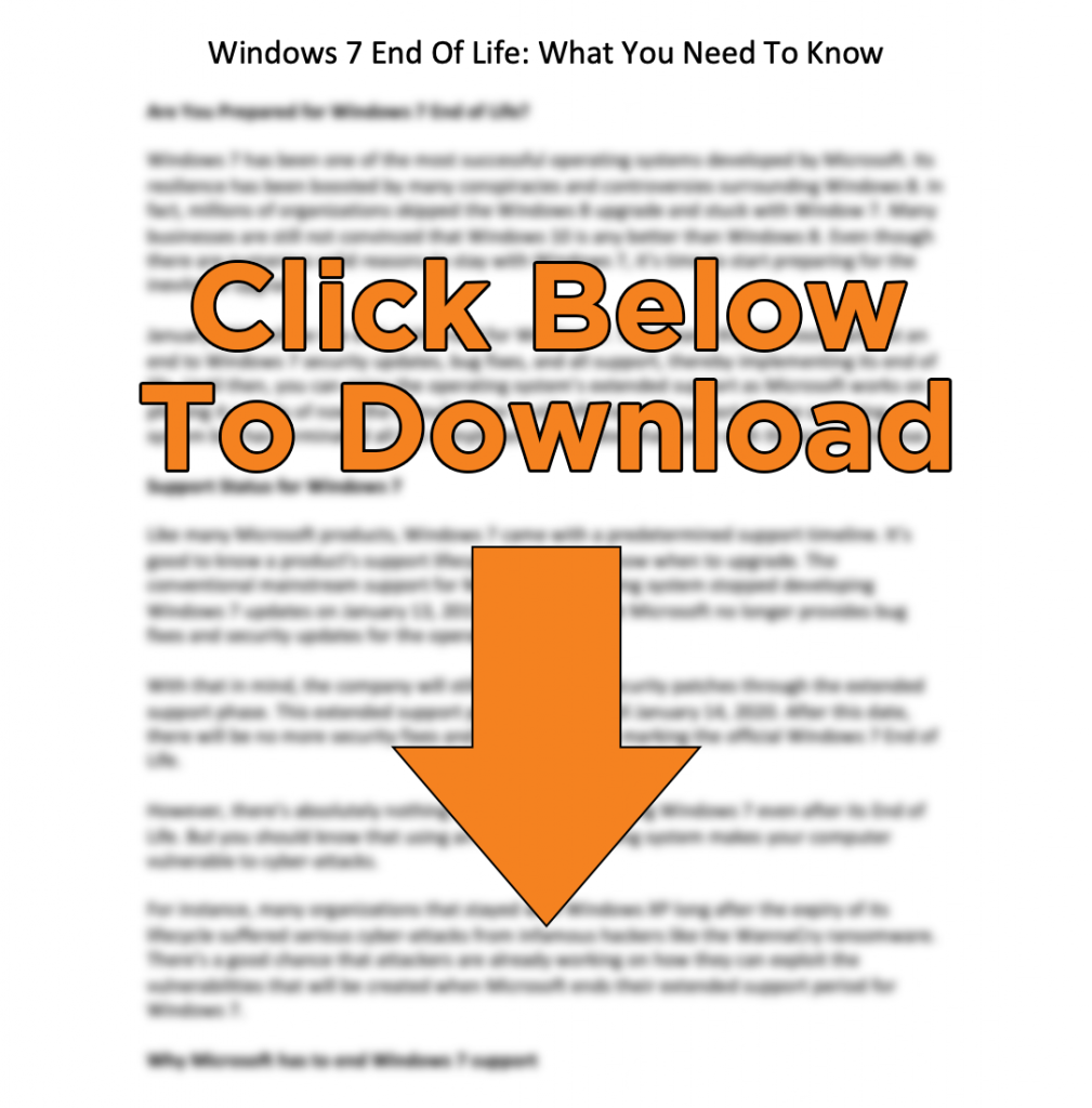 Windows 7 End Of Life What You Need To Know